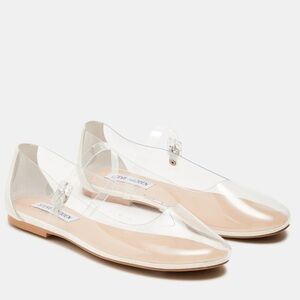 Steve Madden Clear Mary Jane Slippers‎ Shoes Flats Size 7